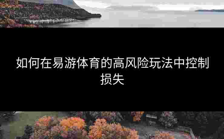 如何在易游体育的高风险玩法中控制损失
