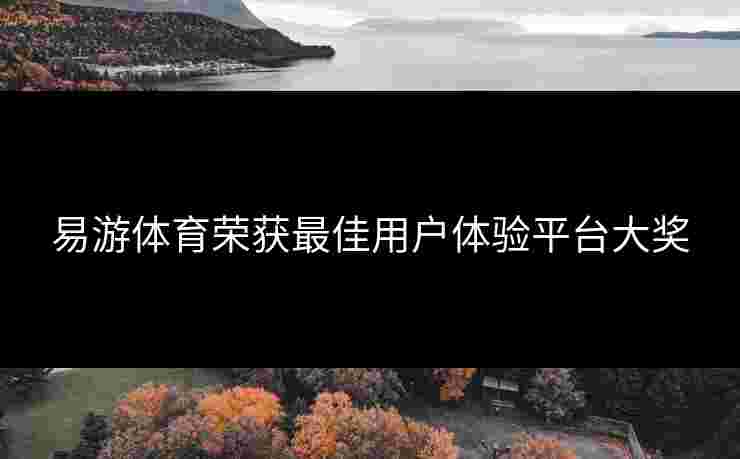 易游体育荣获最佳用户体验平台大奖
