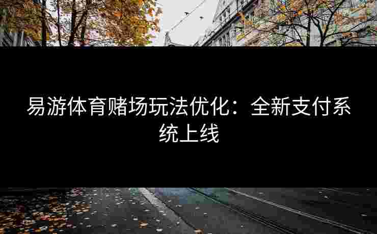 易游体育赌场玩法优化：全新支付系统上线